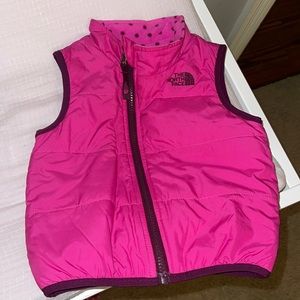 EUC north face reversible vest